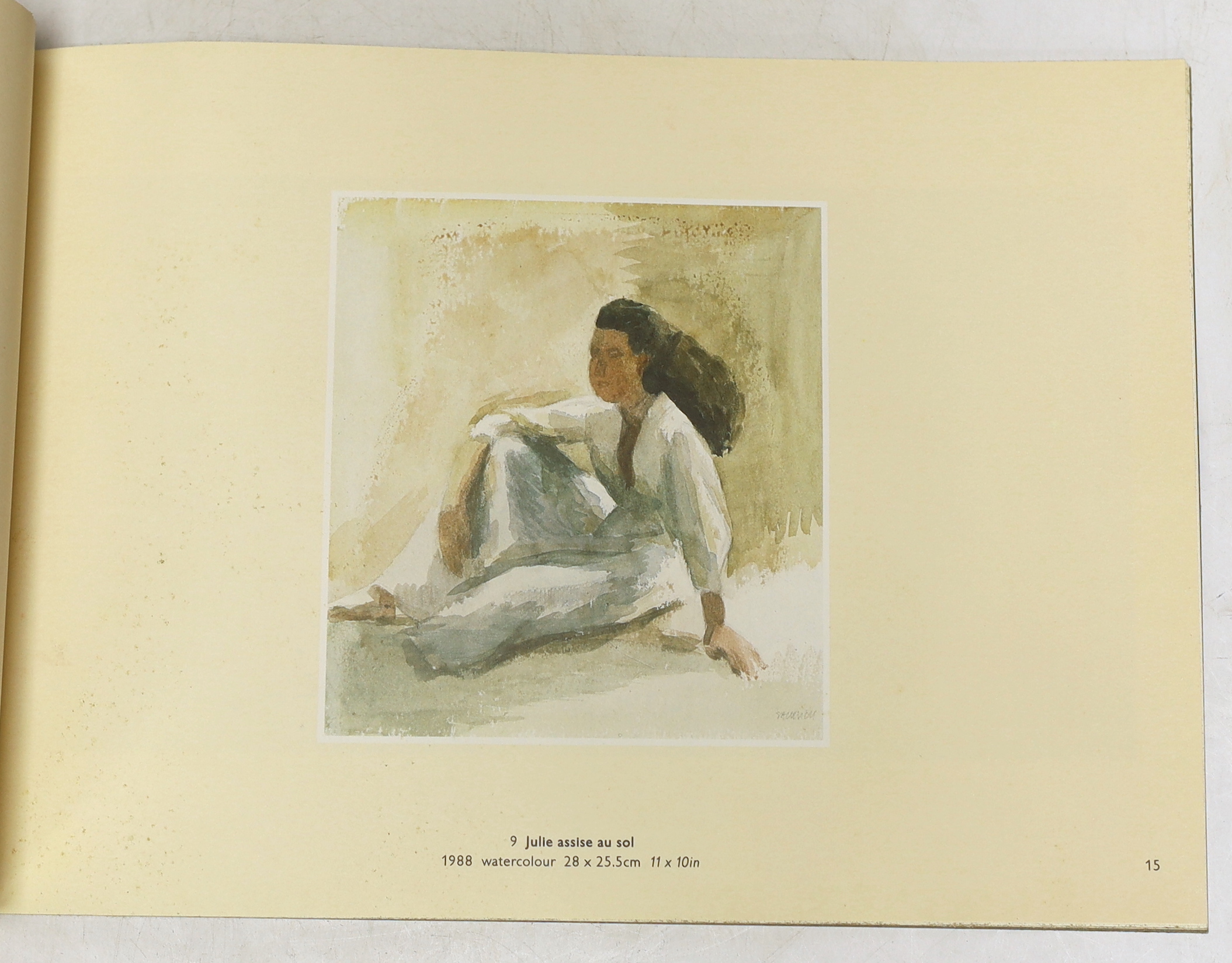 Gilles Sacksick (b.1942) folio of six etchings, each signed in pencil and limited edition I of XV, including Marie-Claire and Sophie, unframed, together with a Bruton Gallery booklet, 39 x 28cm